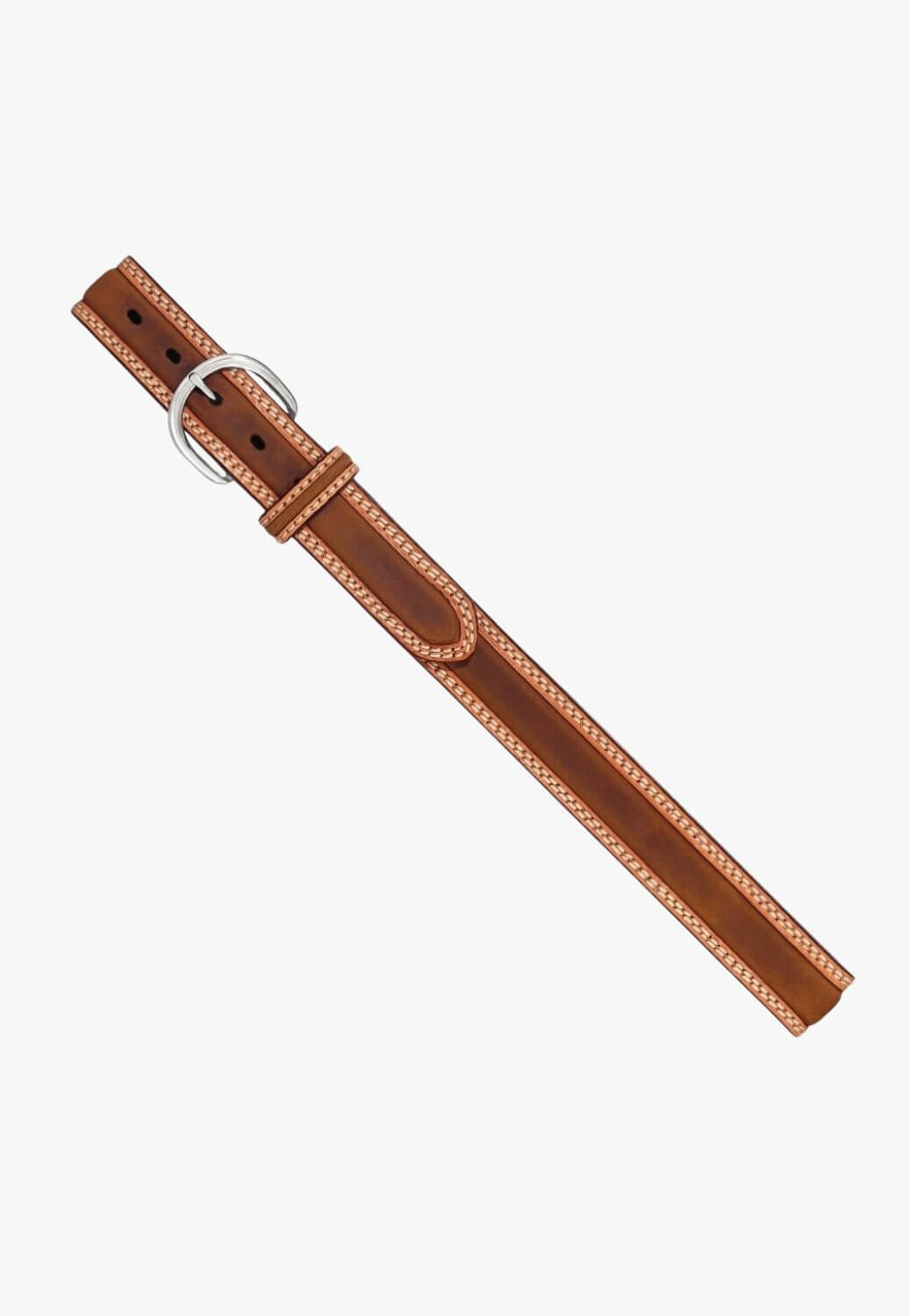Tony Lama Mens Double Stitch Stockman Belt