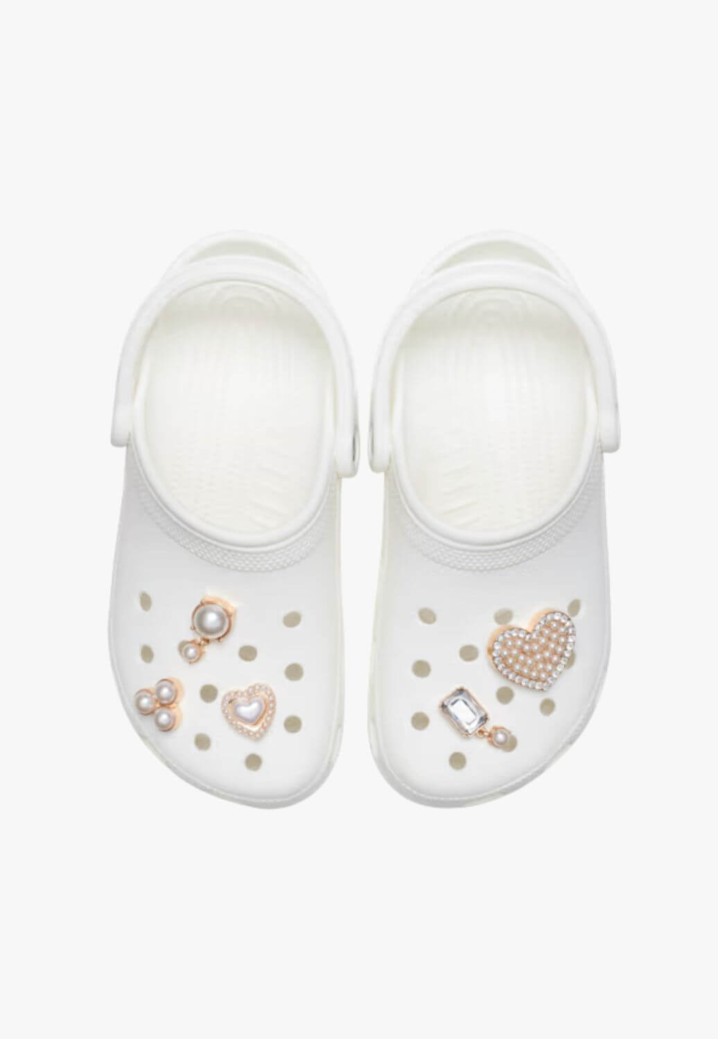 Crocs Pearly Hearts 5 Pack Jibbitz