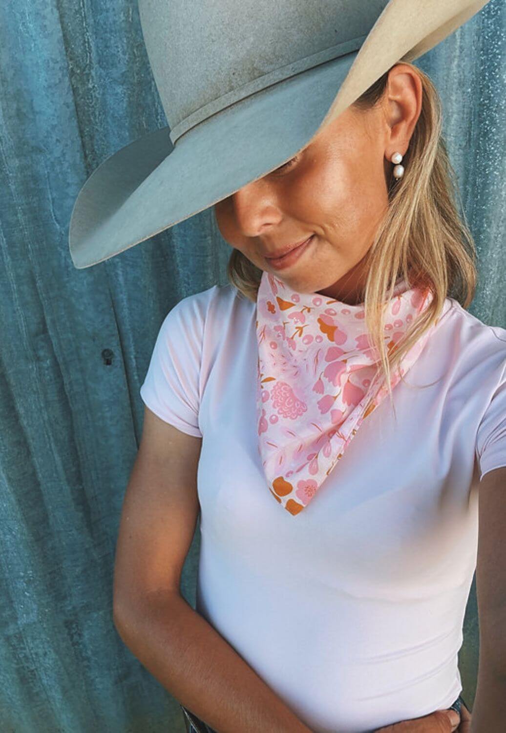 Treasure Chest Co Floral Scarf