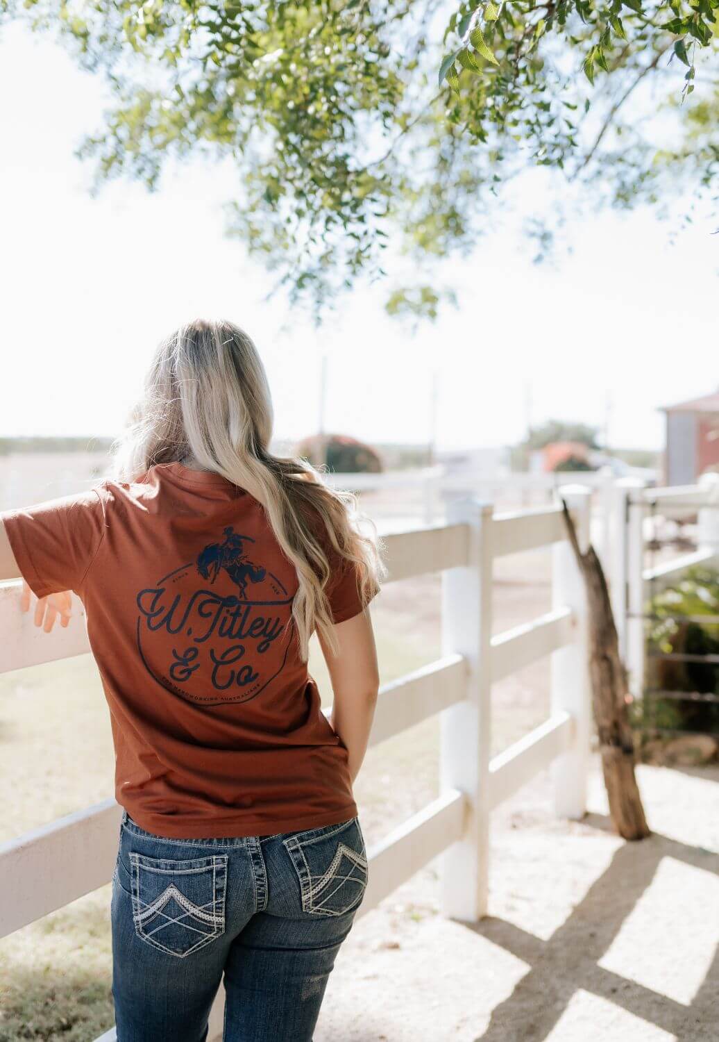 W. Titley & Co Womens Bronc T-Shirt