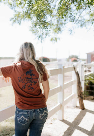 W. Titley & Co Womens Bronc T-Shirt