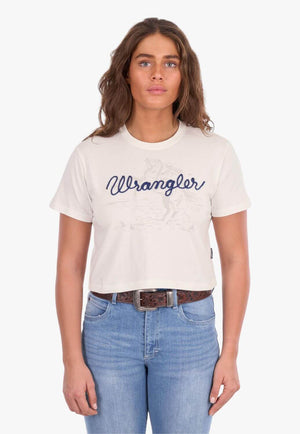 Wrangler Womens Cindy Crop T-Shirt