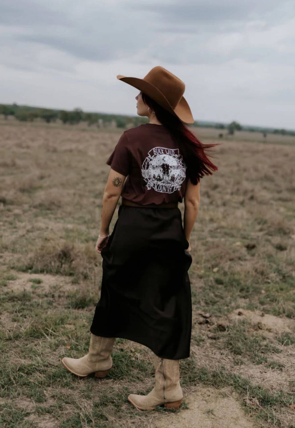 Buck Wild Country American Honey T-Shirt