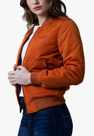 Kimes Ranch Womens Marinos Bomber Jacket