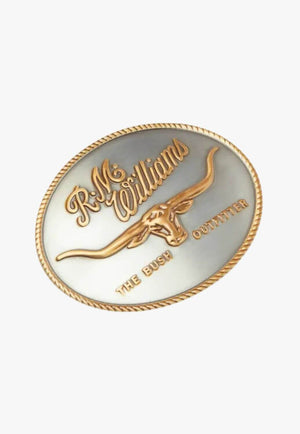R.M.Williams Logo Buckle