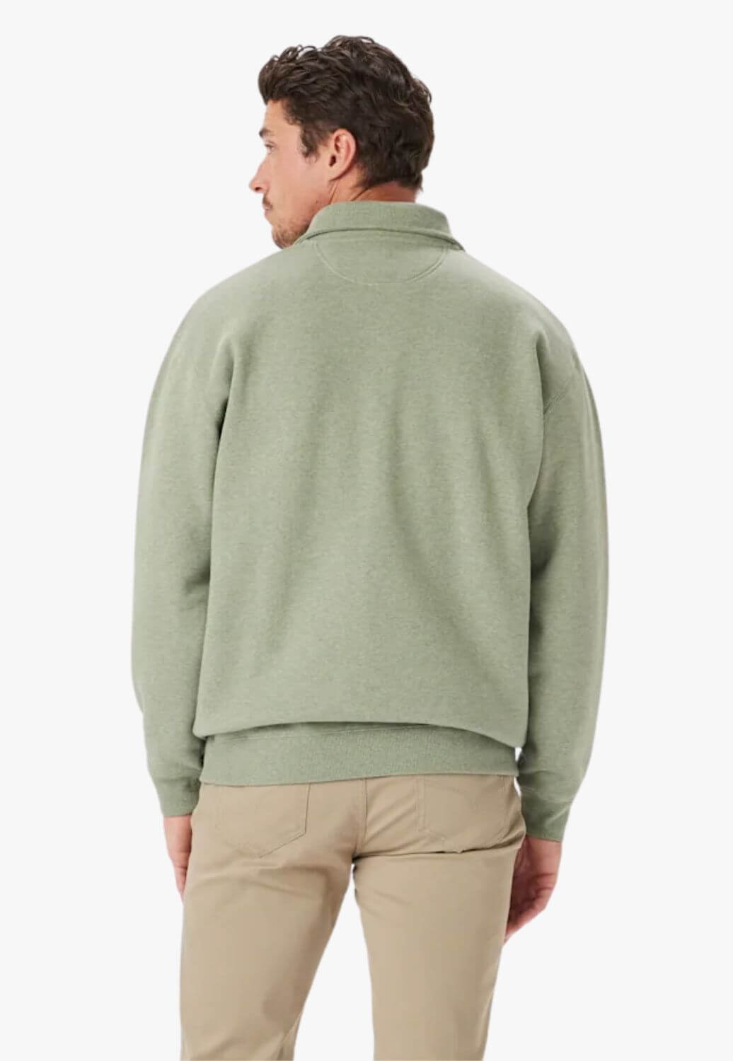 R.M. Williams Mens Mulyungarie 1/4 Zip Sweatshirt