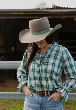 Black Colt Clothing Womens Gabby Long Sleeve Shirt