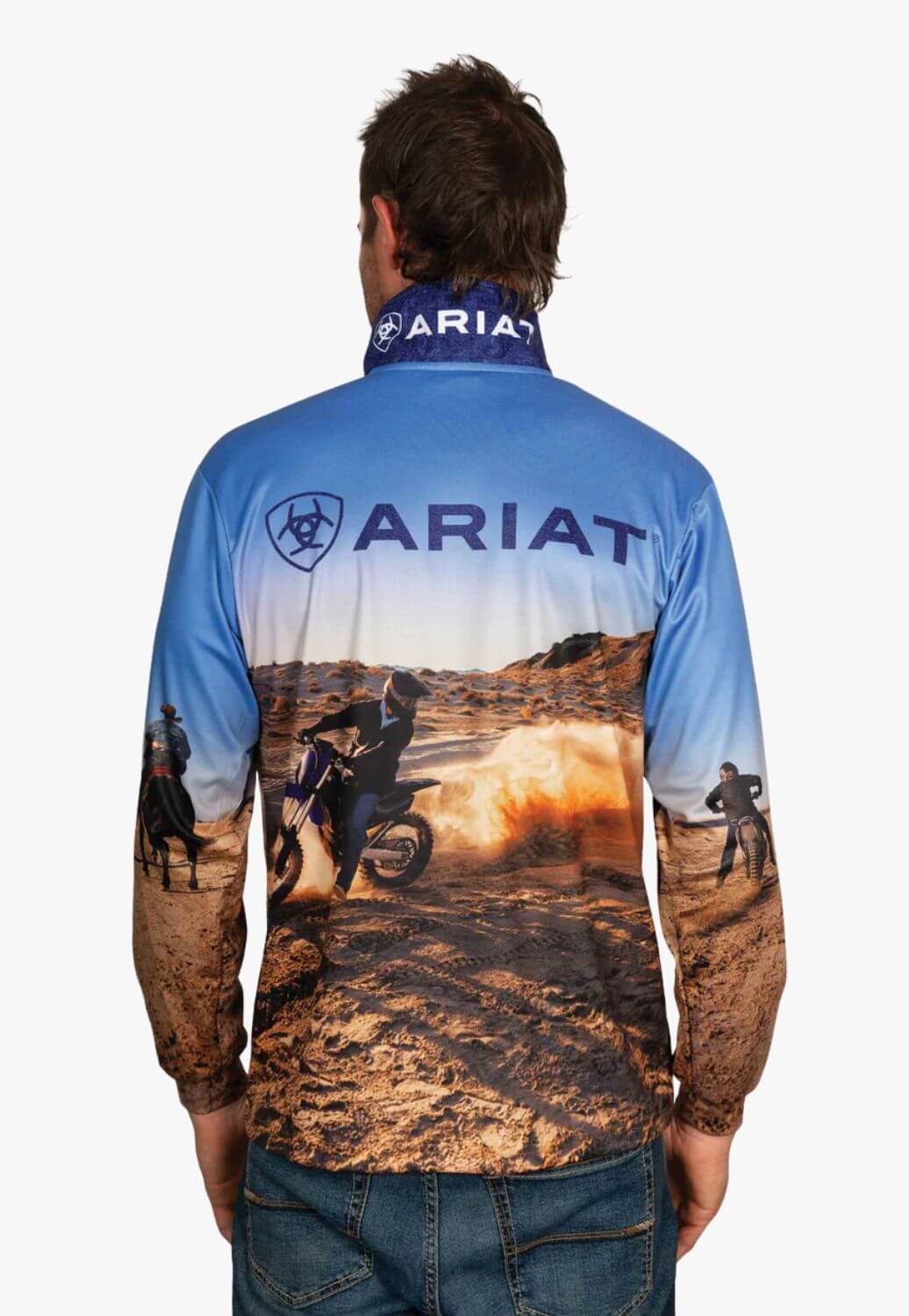 Ariat Adult Lets Ride Fishing Shirt