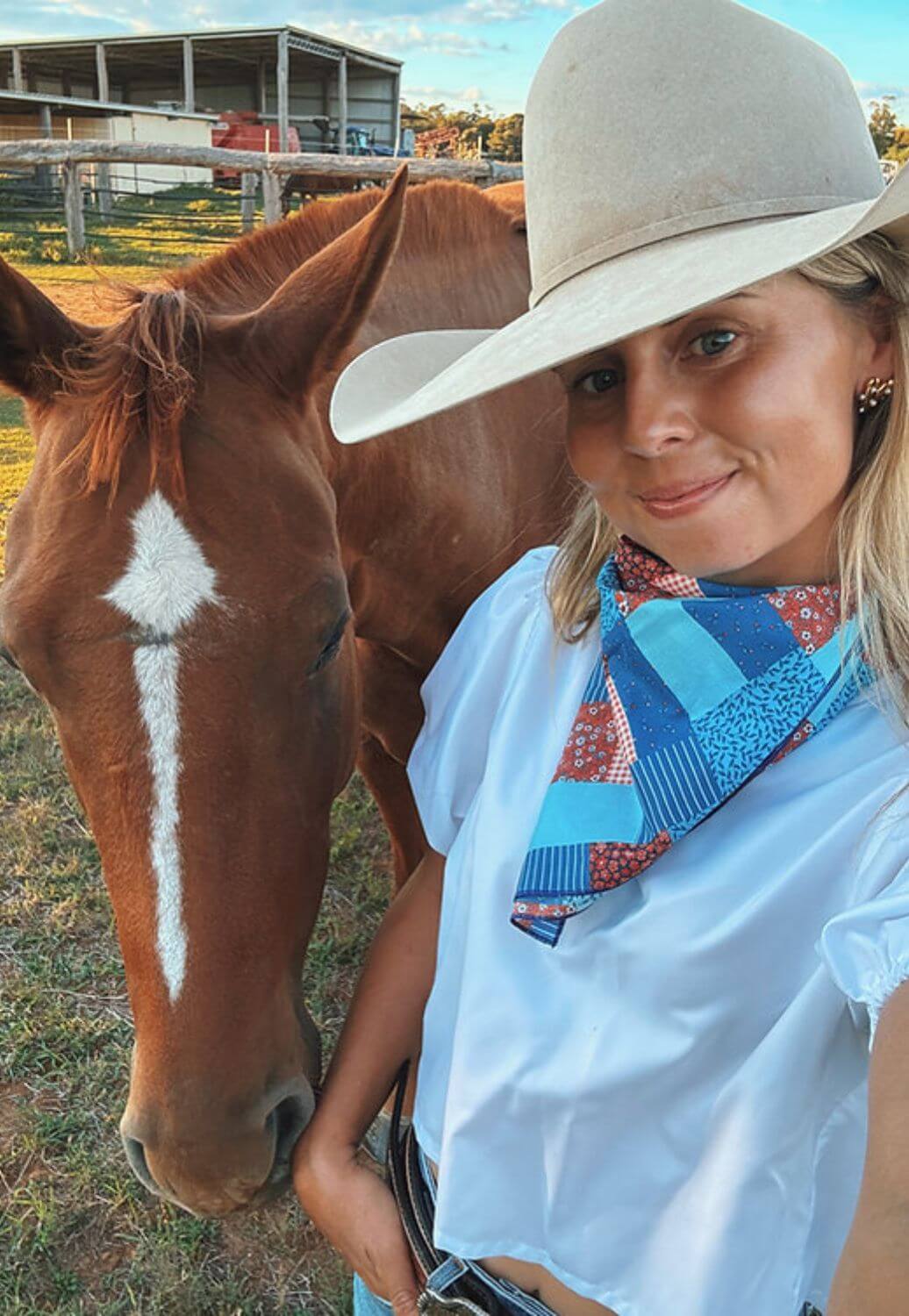 Treasure Chest Co Patchwork Scarf