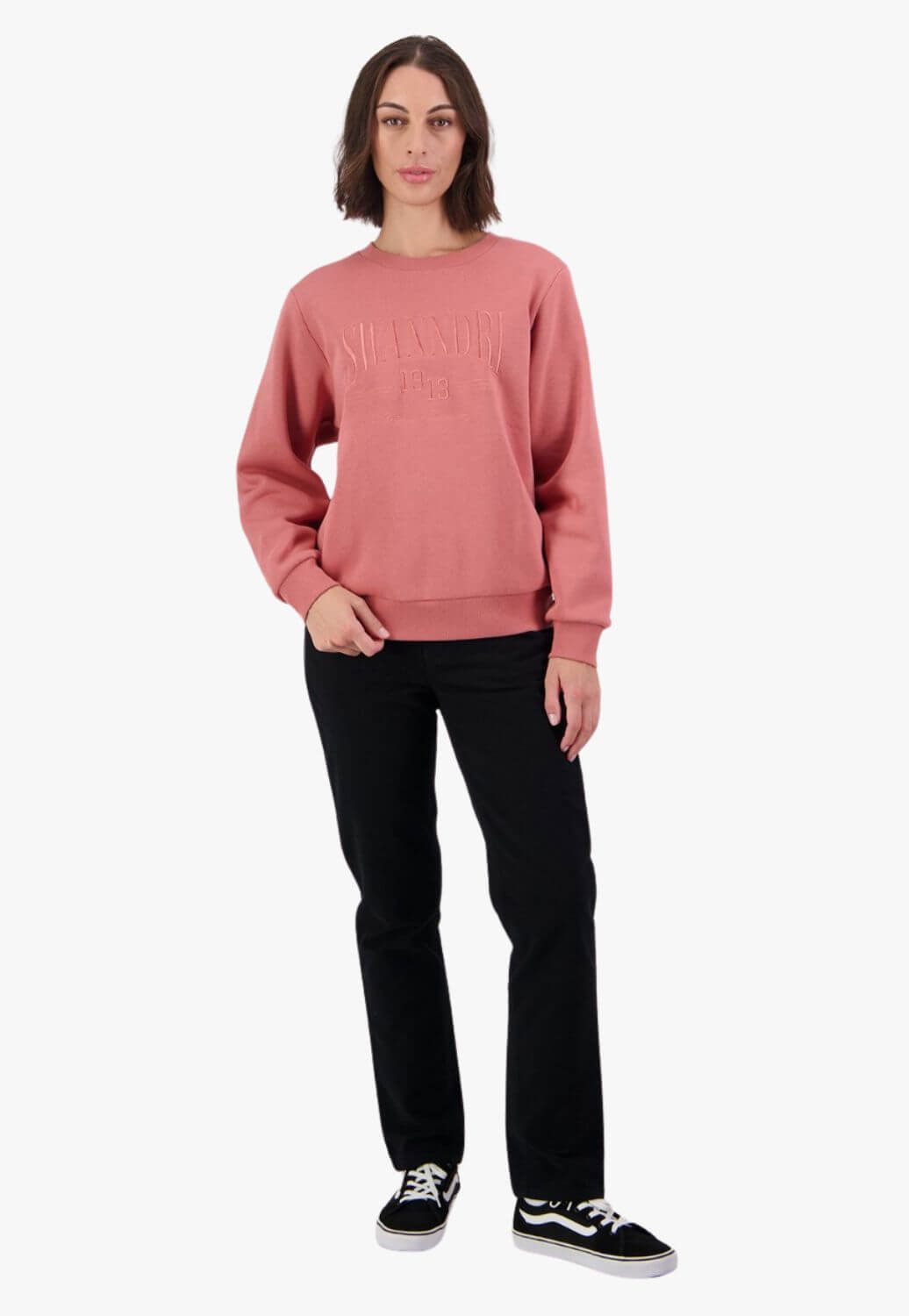 Swanndri Womens Southwark Embroidered Crew