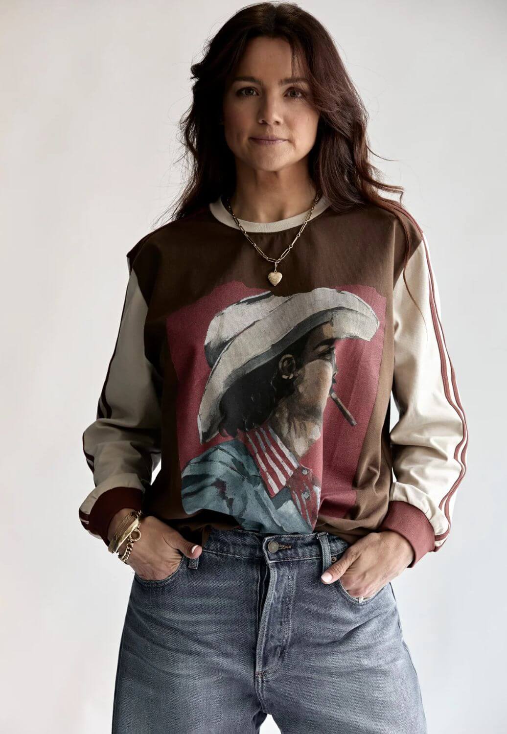 Whitney Spicer Most Wanted Long Sleeve Tee