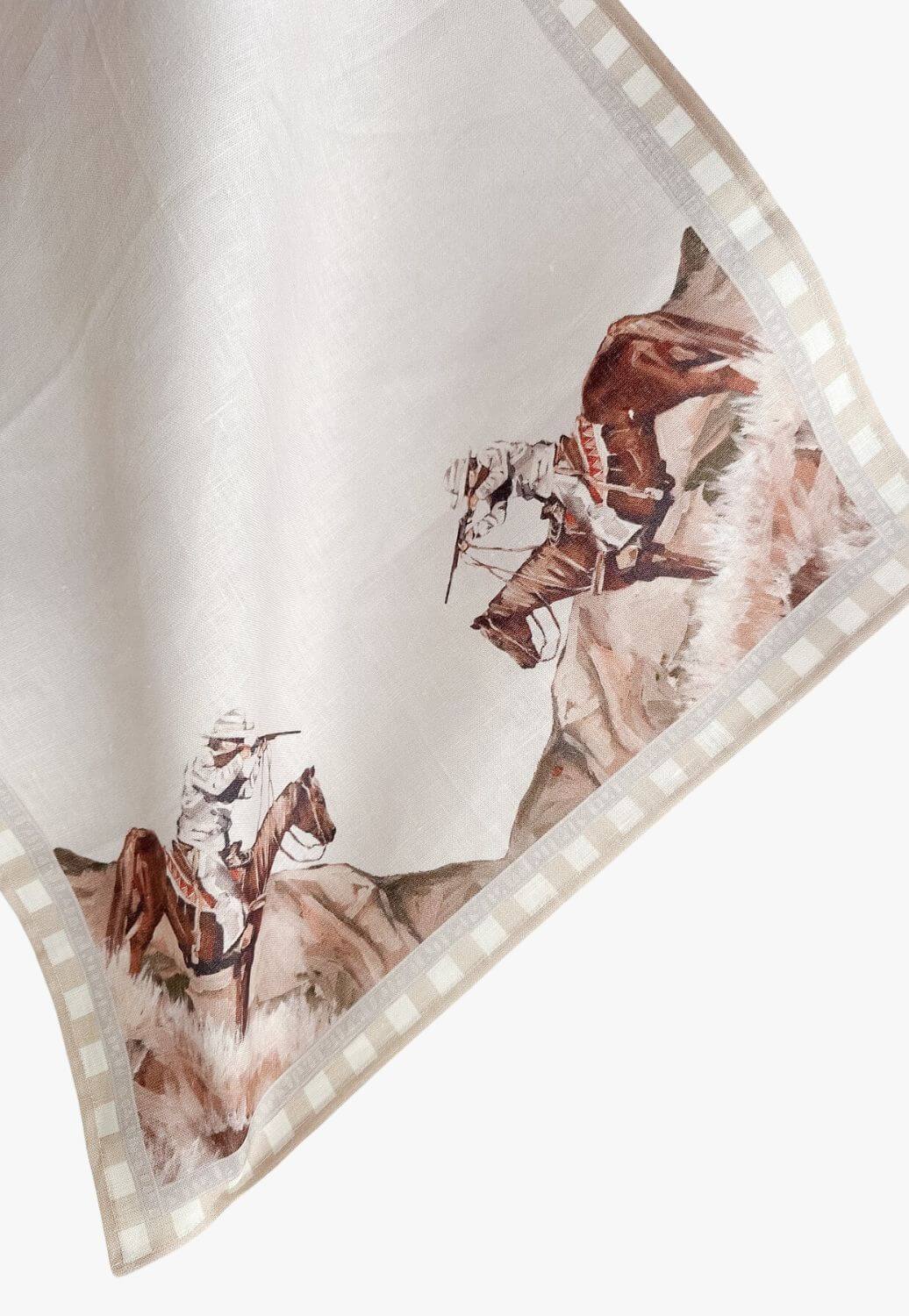 Whitney Spicer Lone Ranger Tea Towel