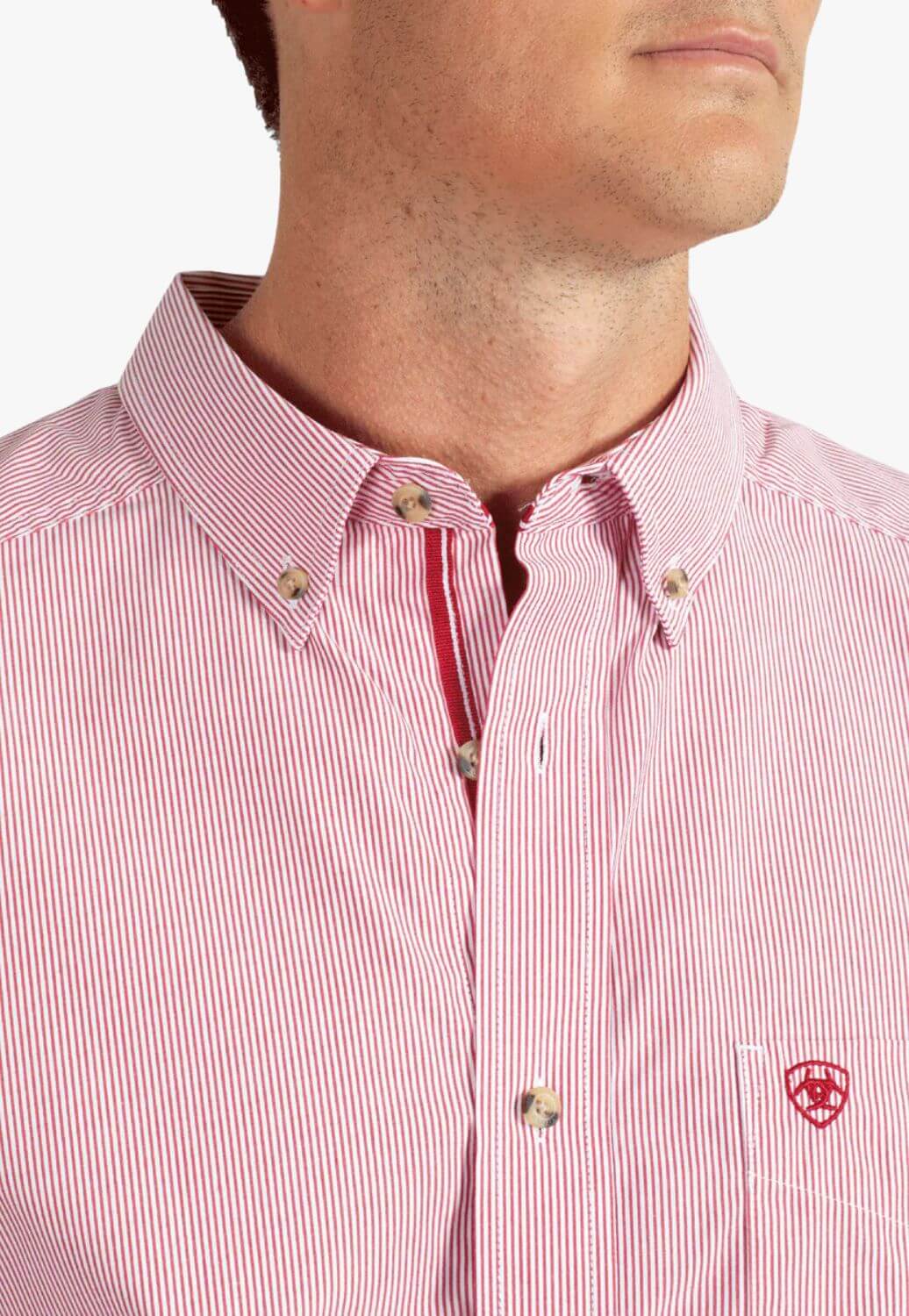 Ariat Mens Pro Series Cliff Stripe Long Sleeve Shirt