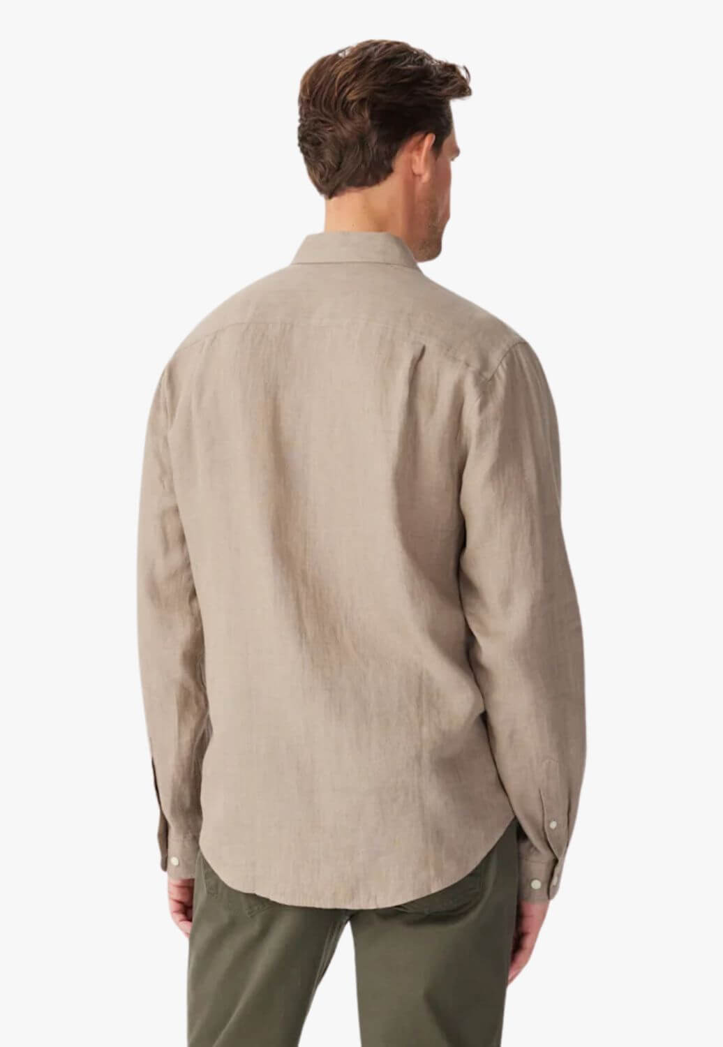 R.M Williams Mens Newman Classic Linen Shirt