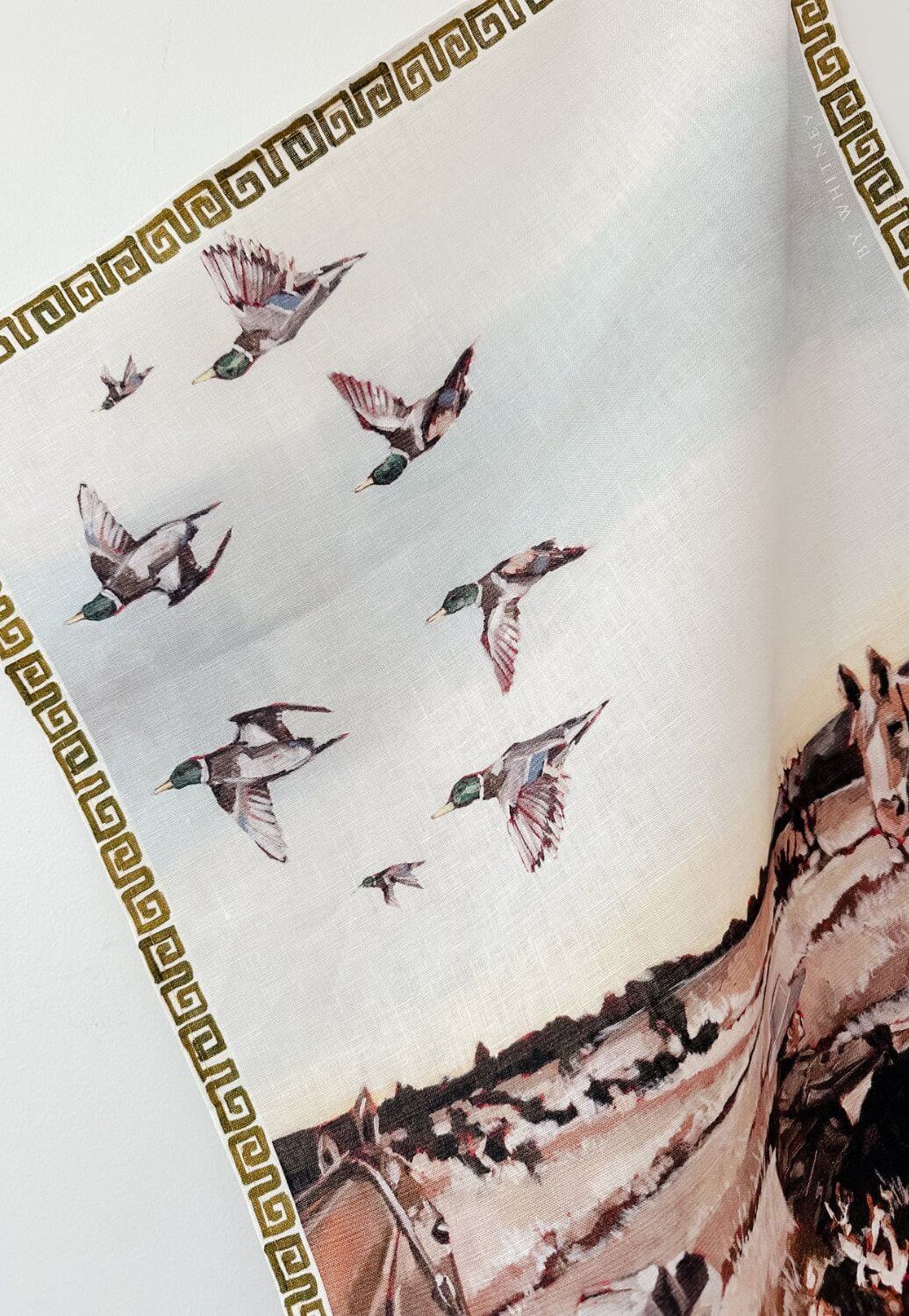 Whitney Spicer Cowboy Camp Linen Tea Towel