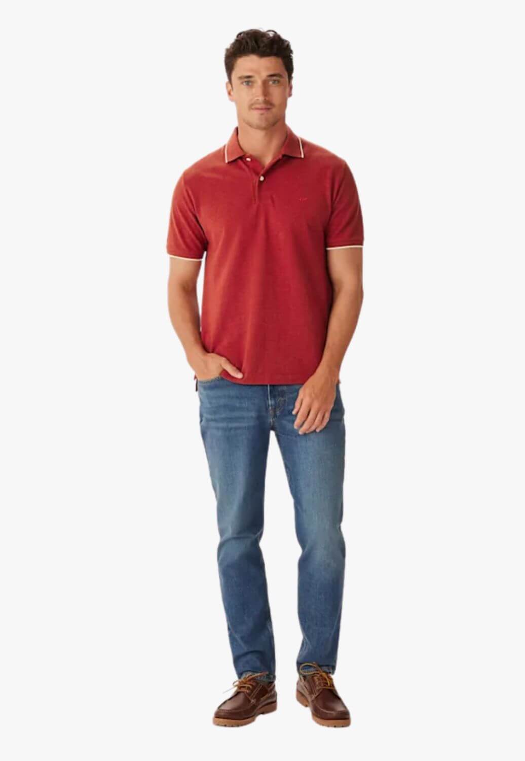 R.M. Williams Mens Percy Polo