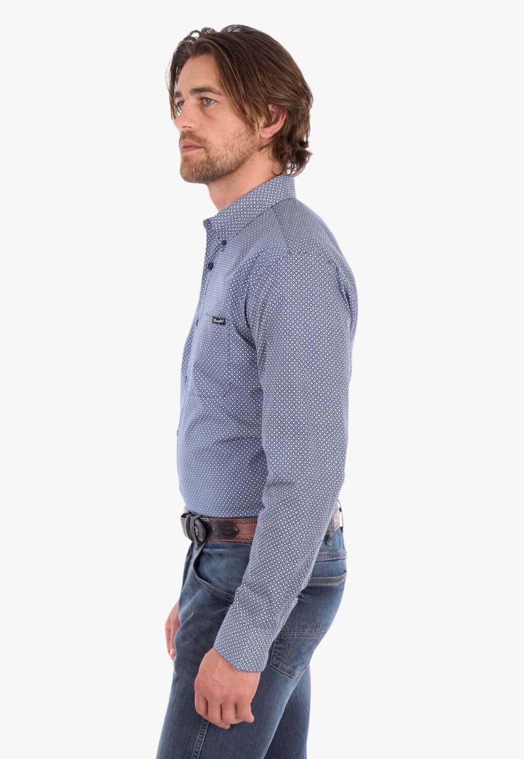 Wrangler Mens Gary Long Sleeve Shirt