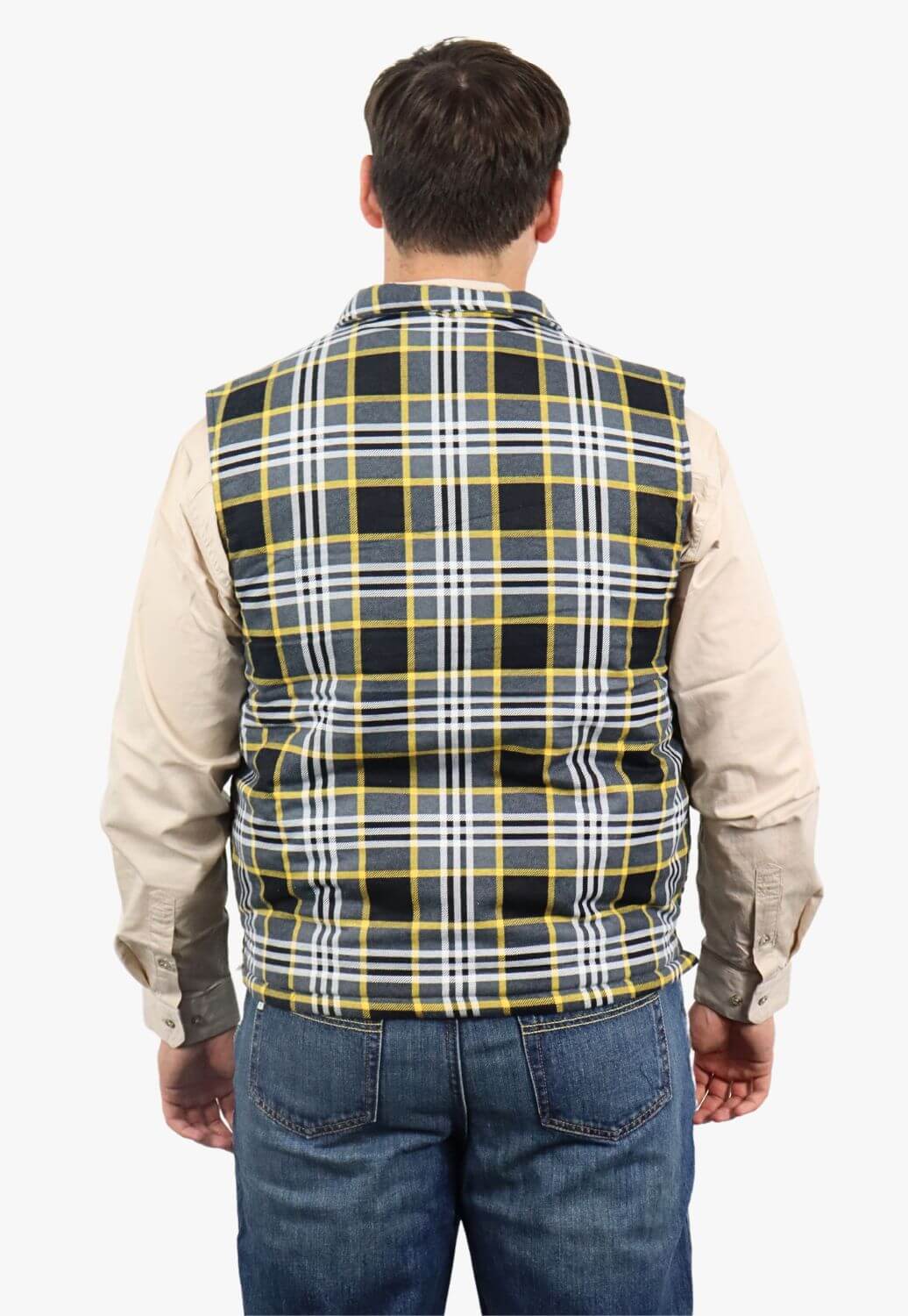 Pilbara Zipper Flannelette Quilted Vest