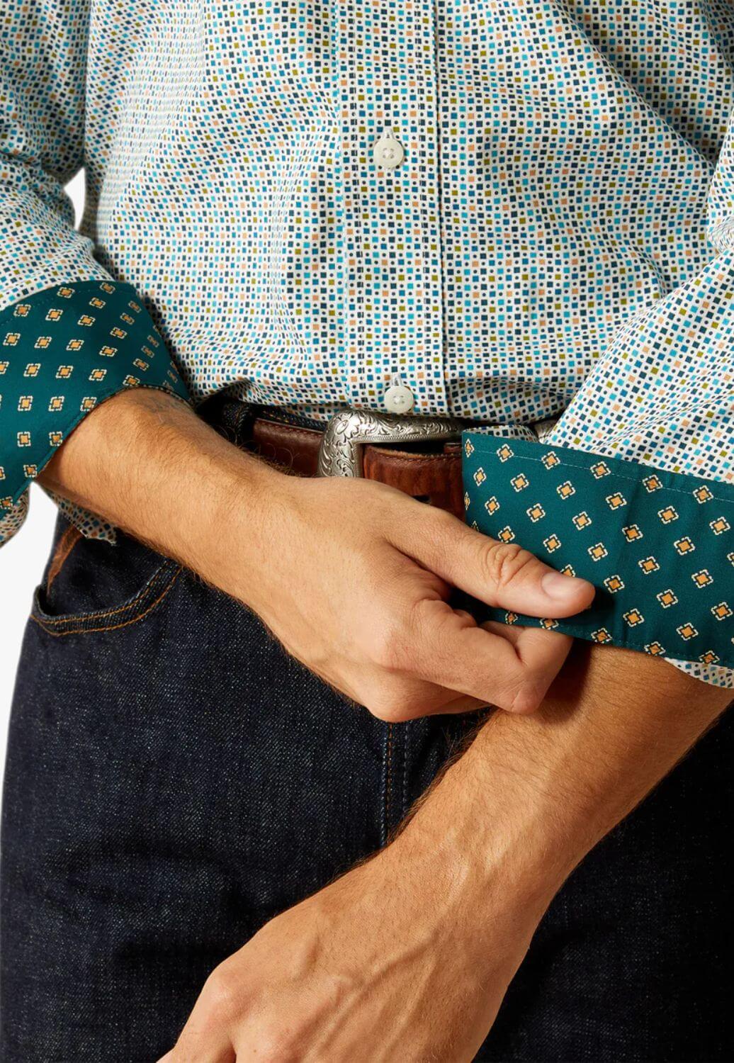 Ariat Mens Gage Long Sleeve Shirt