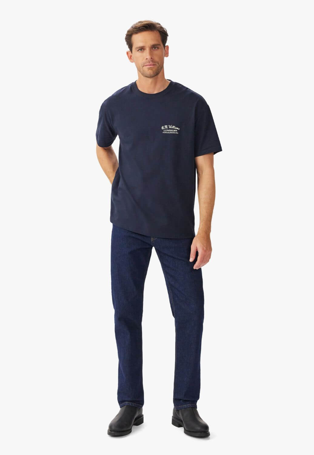 R.M. Williams Mens Longhorn T-Shirt