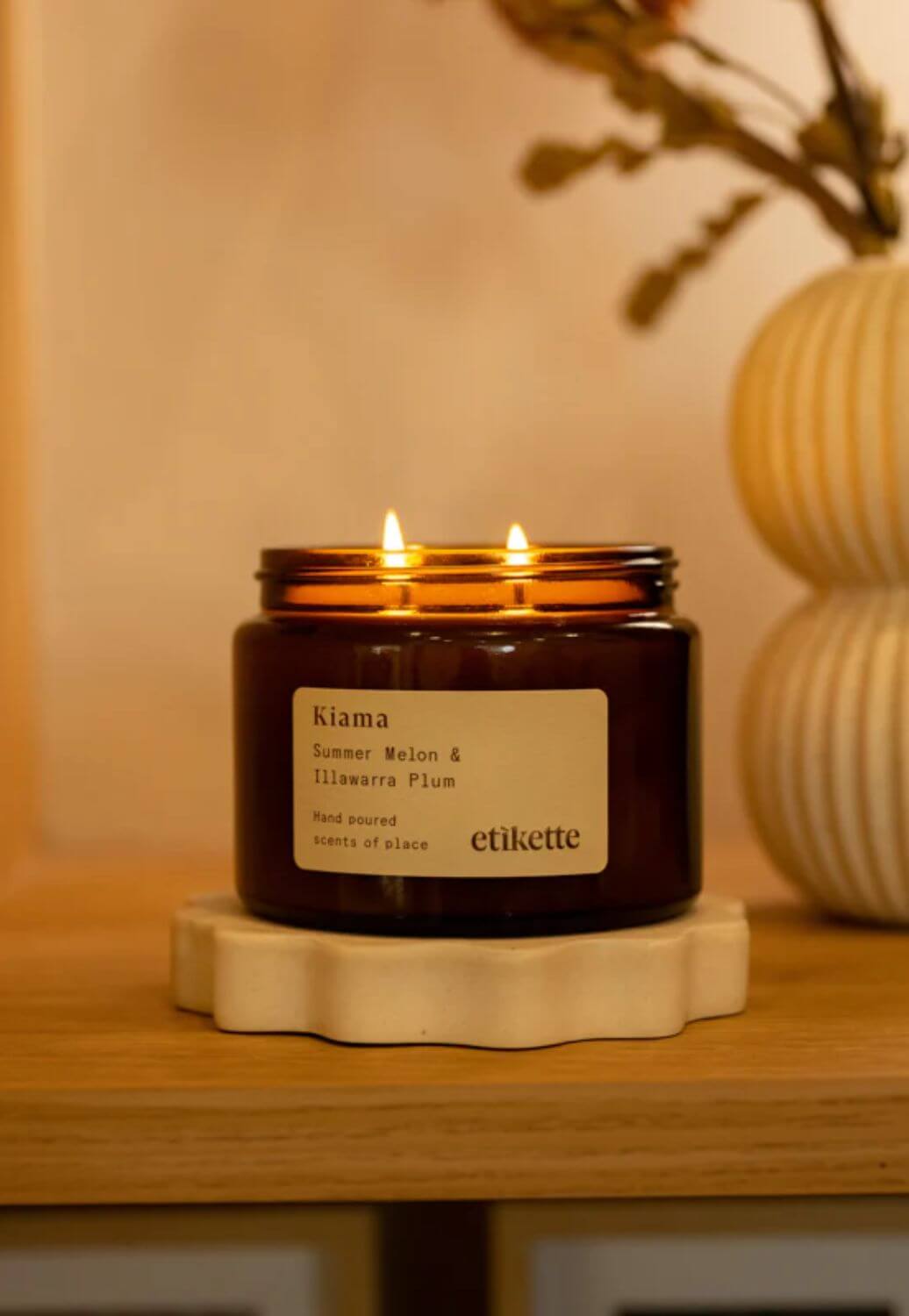 Etikette Kiama, Summer Melon and Illawarra Plum Candle