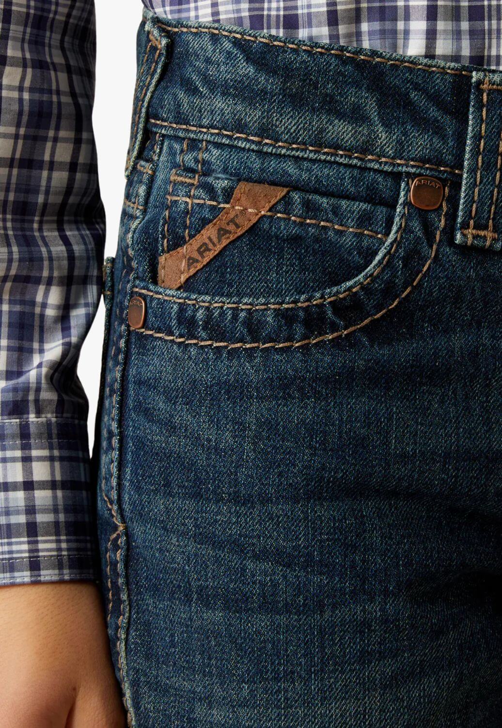 Ariat Boys B5 Slim Straight Nate Jean