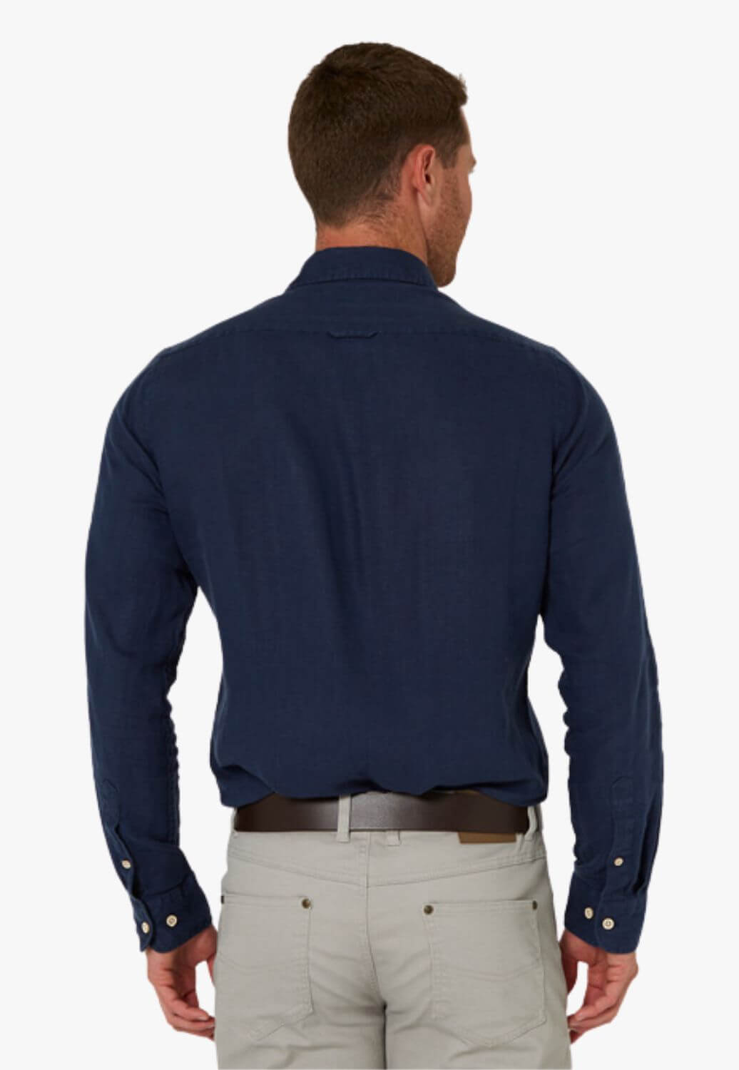 Pilbara Mens Linen Long Sleeve Shirt