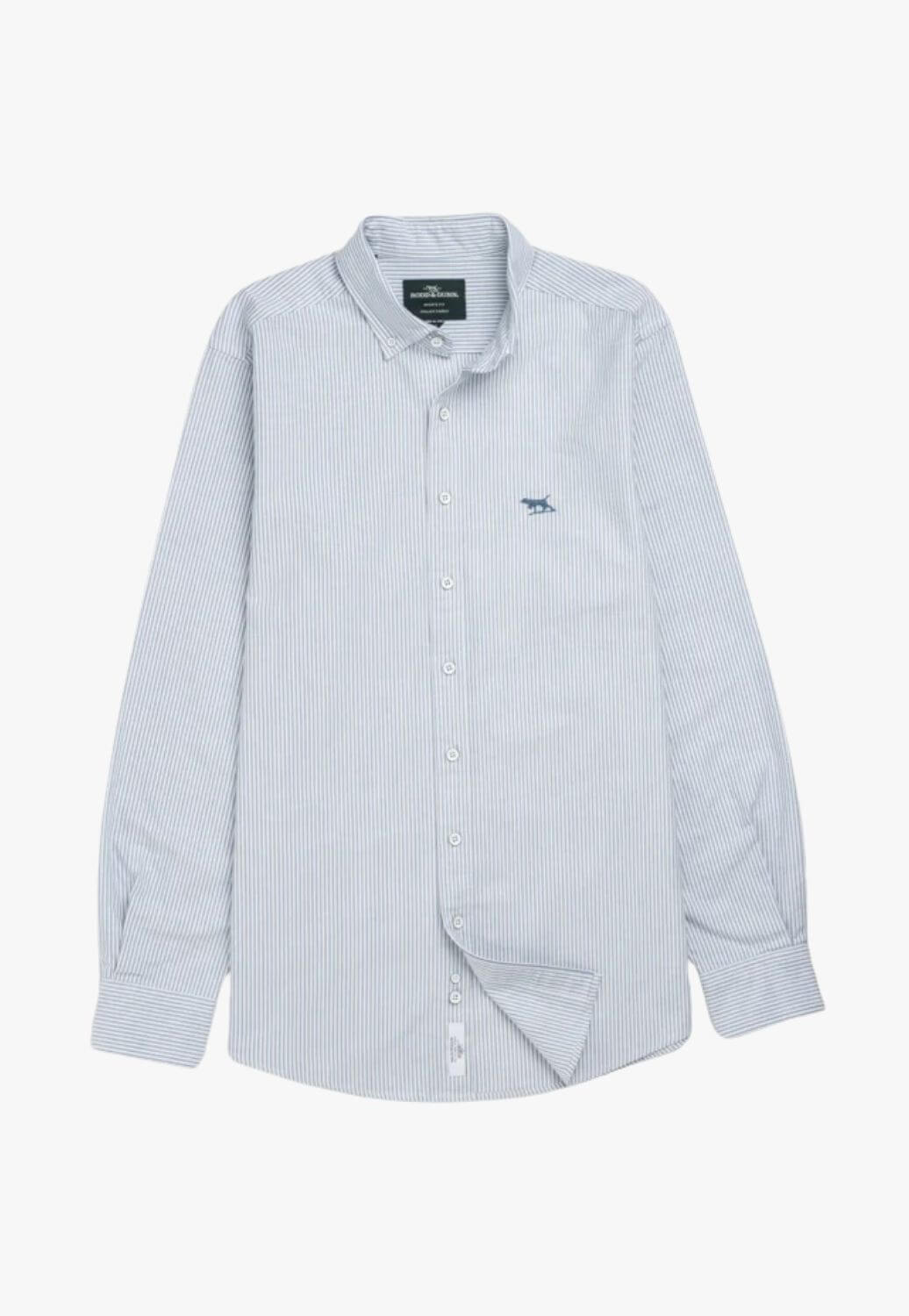 Rodd & Gunn Oxford Stripe Sport Fit Long Sleeve Shirt