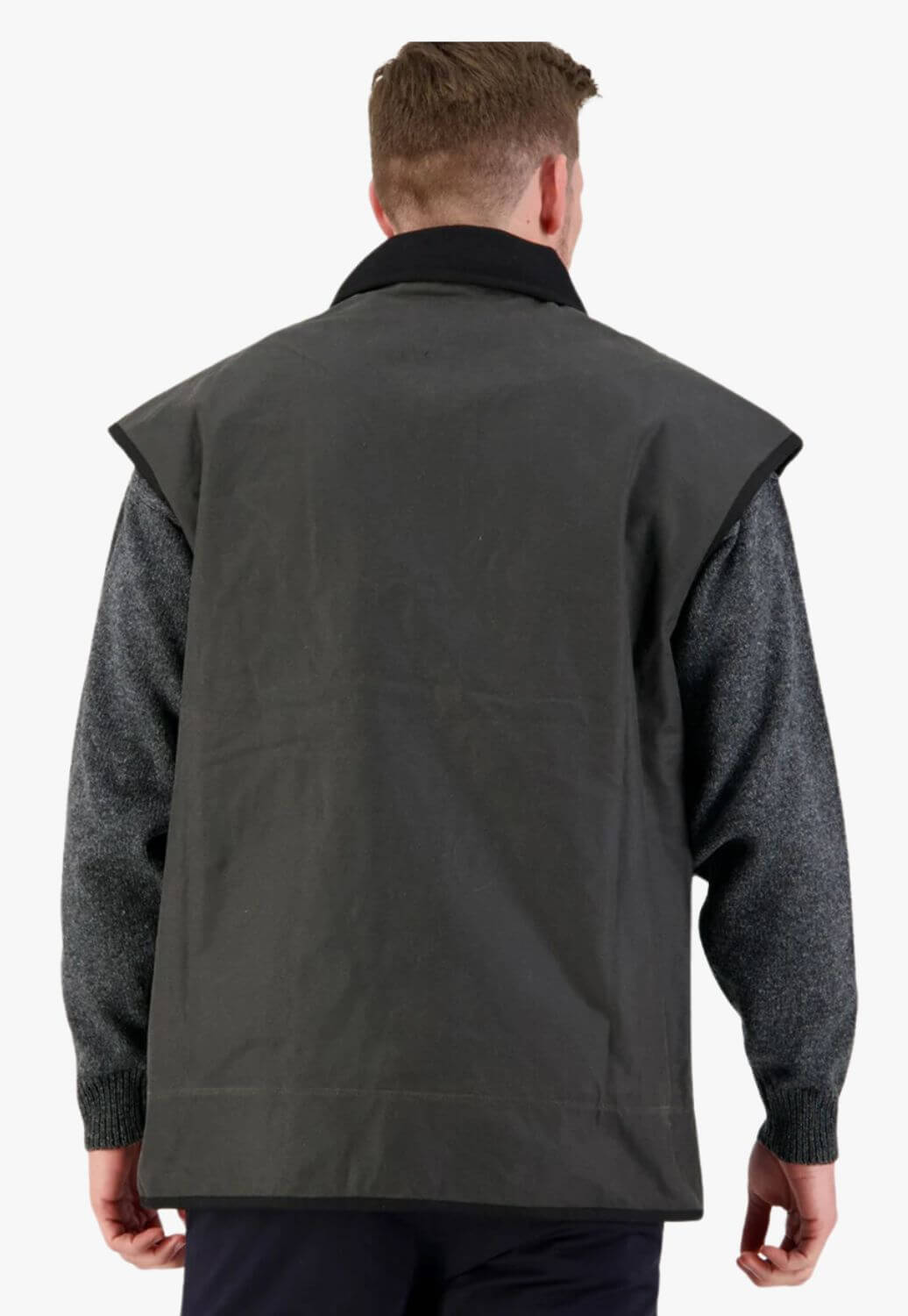 Swanndri Mens Levels Oilskin Vest