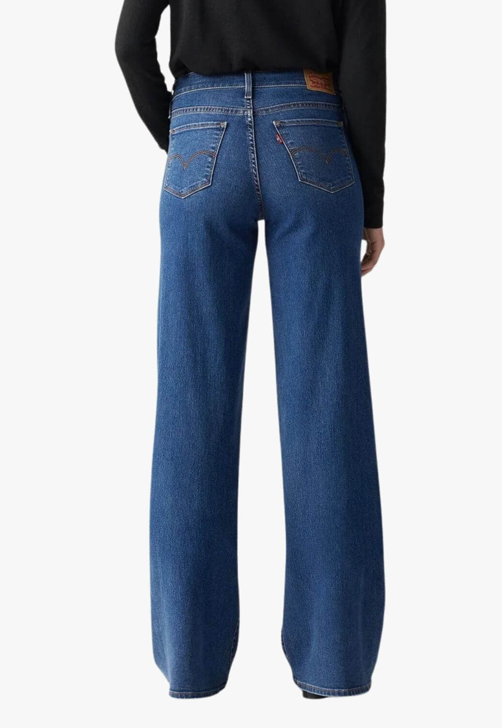 Levis Womens 318 Shaping Wide Leg Jean