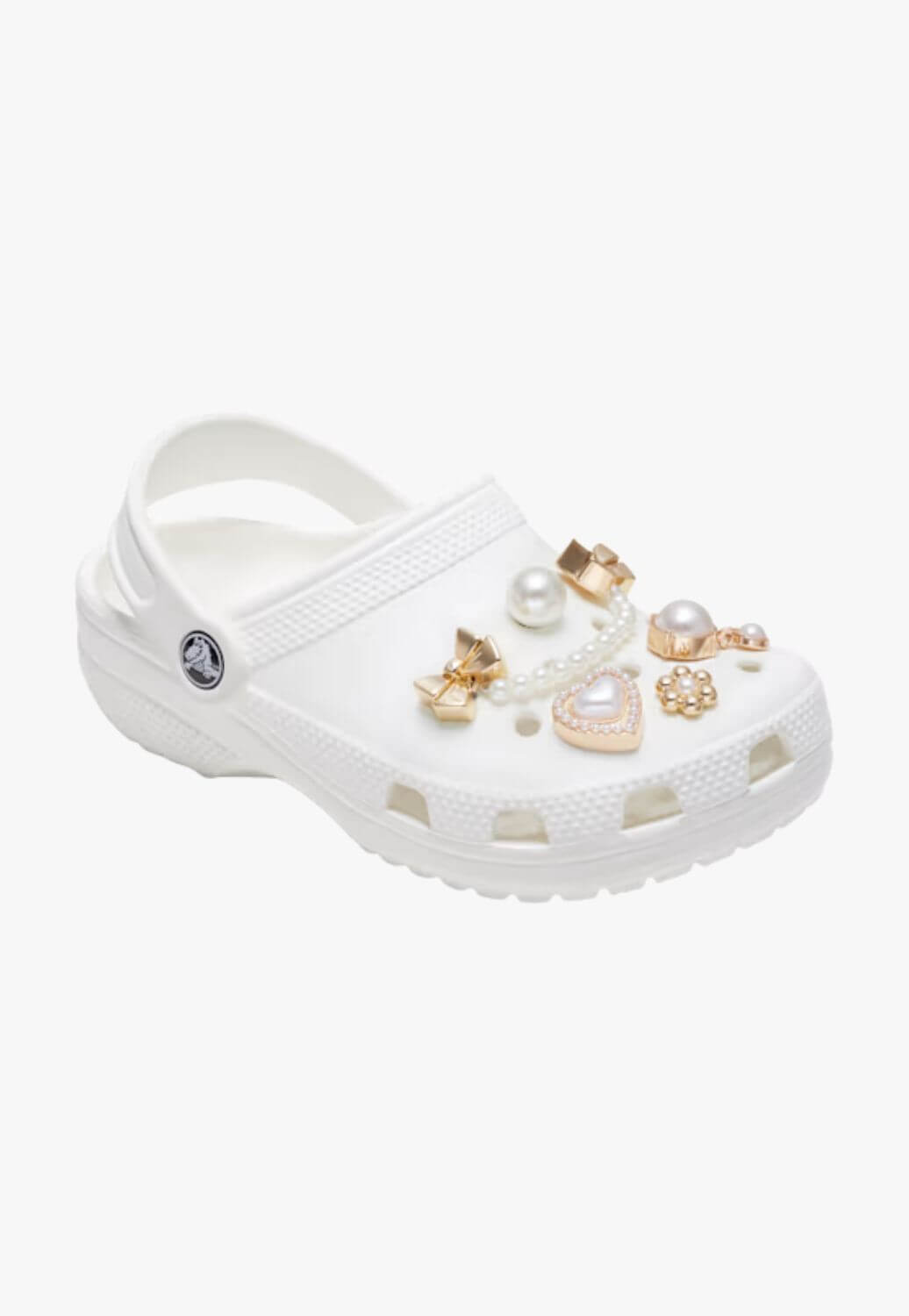 Crocs Pearly Gold 5 Pack Jibbitz