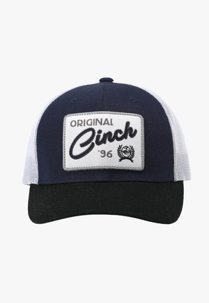 Cinch Mens Original Logo Patch Trucker Cap