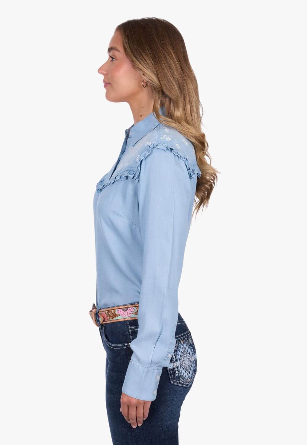 Pure Western Womens Pheobe Long Sleeve Shirt