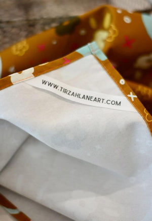 Tirzah Floral Boots Tea Towel