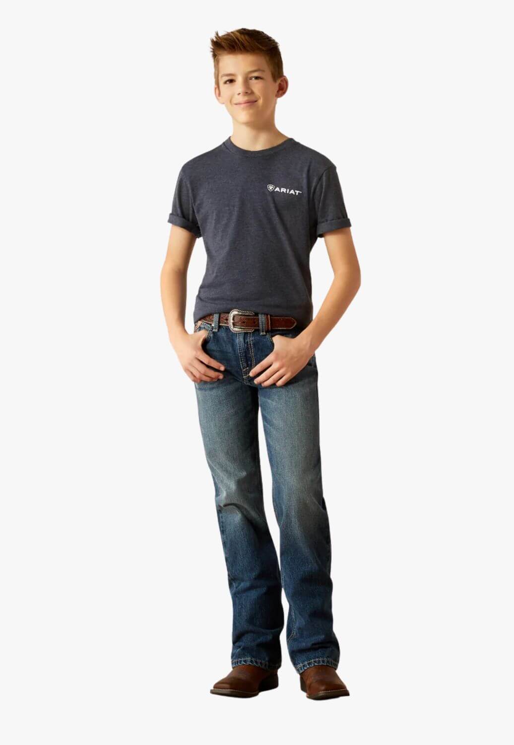 Ariat Boys B4 Relaxed Boot Cut Kelvin Jean