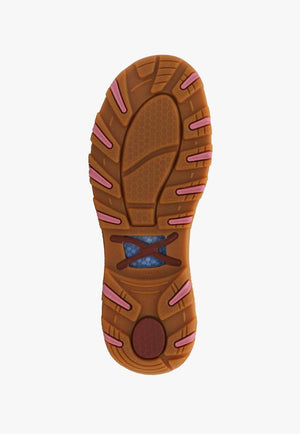 Twisted X Womens Tooled Cellstretch Slip On Moc