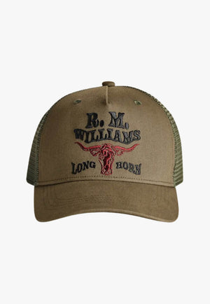 R.M. Williams Longhorn Trucker Cap