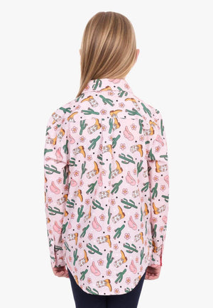 Hard Slog Girls Cleo Long Sleeve Shirt