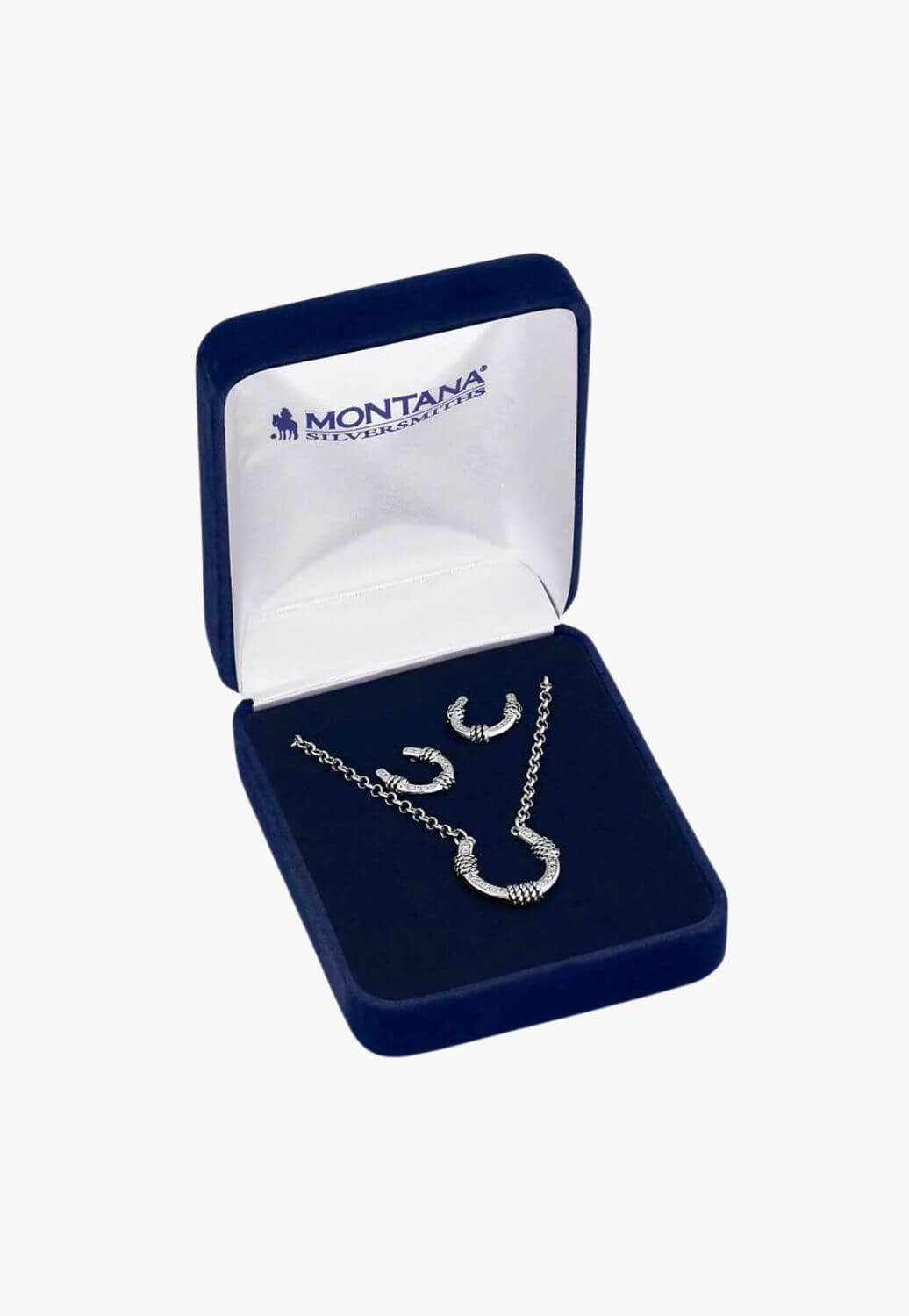 Montana Roped Horeshoe Crystal Jewellery Set