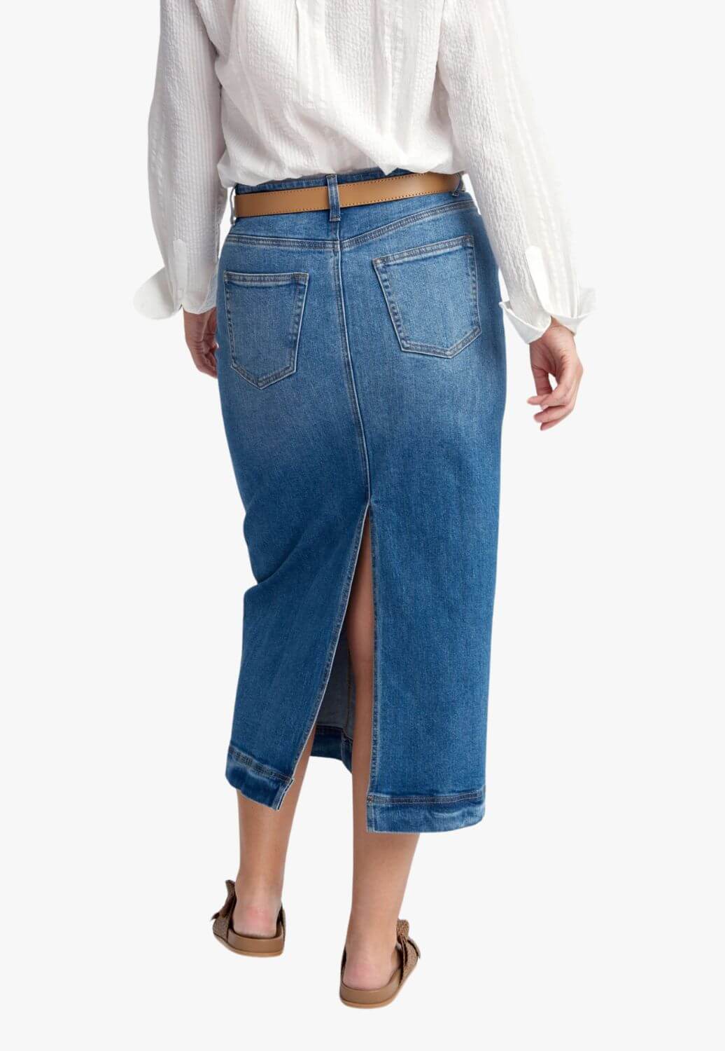 Goondiwindi Denim Maxi Skirt