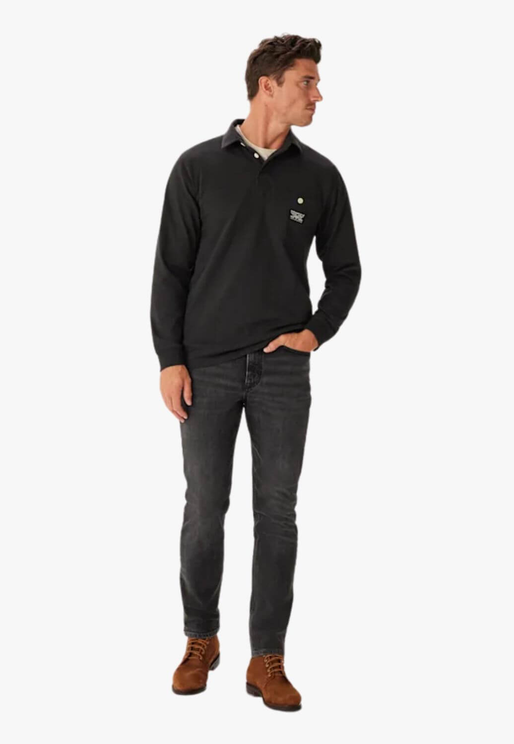 R.M. Williams Mens Utility Pocket Rugby