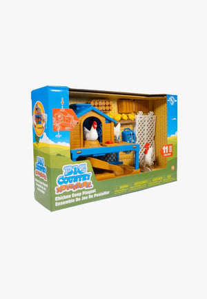 Big Country Toys 11 Piece Chicken Coop Playset
