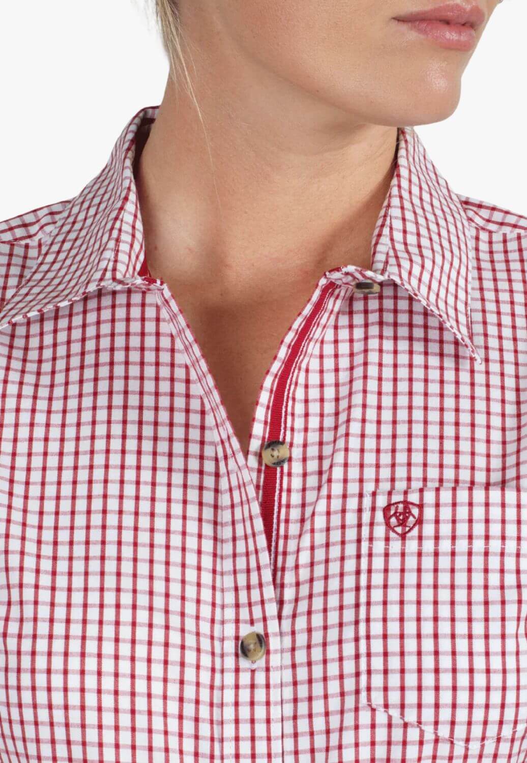 Ariat Womens Kirby Check Long Sleeve Shirt