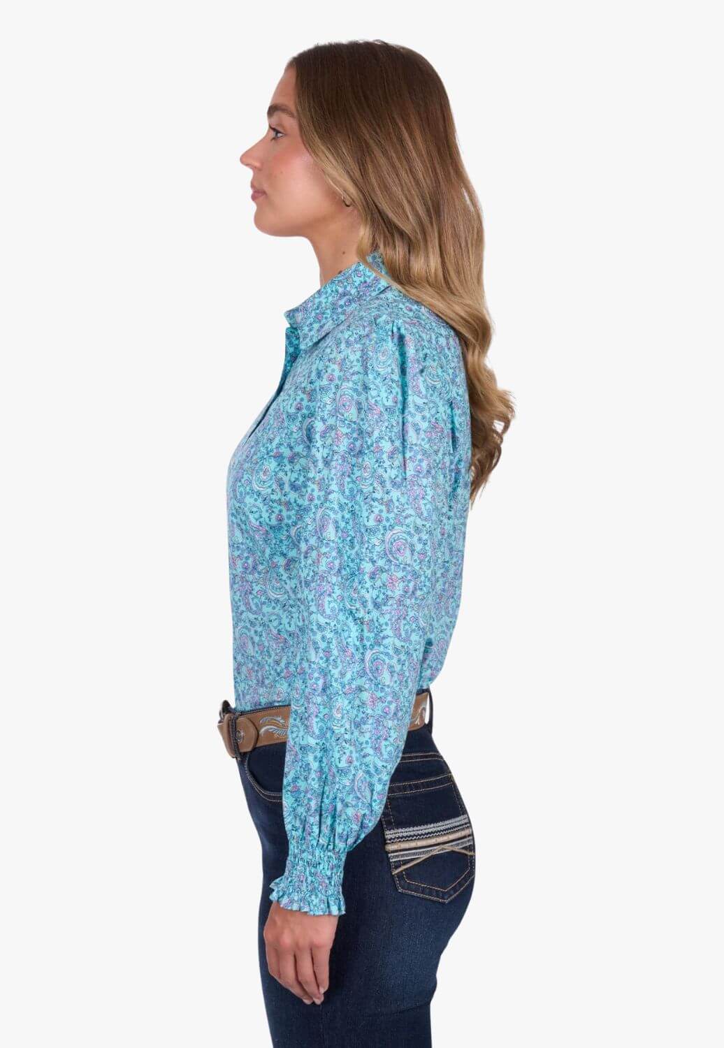 Pure Western Womens Riley Long Sleeve Shirt