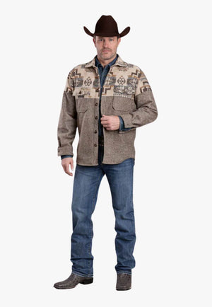 Roper Mens Outerwear Shirt Jacket