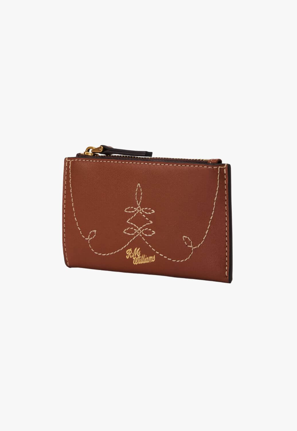 R.M. Williams Eden Stitch Zip Cardholder