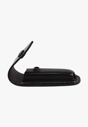 Legends Leather Knife Pouch Press Stud - Vertical