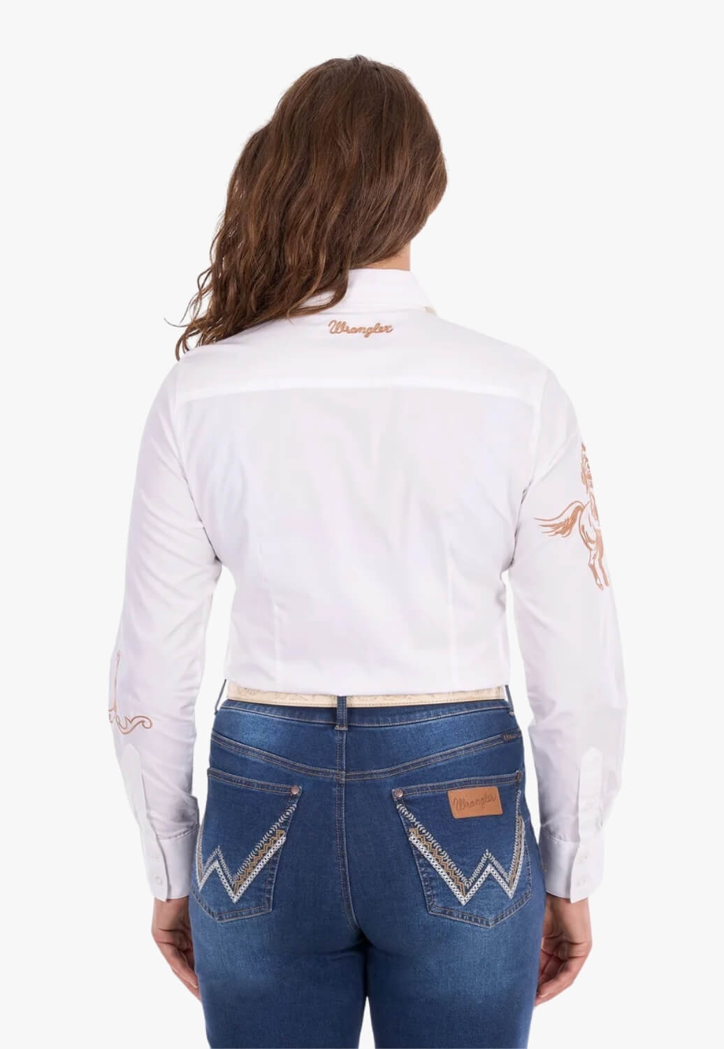 Wrangler Womens Darcy Long Sleeve Shirt
