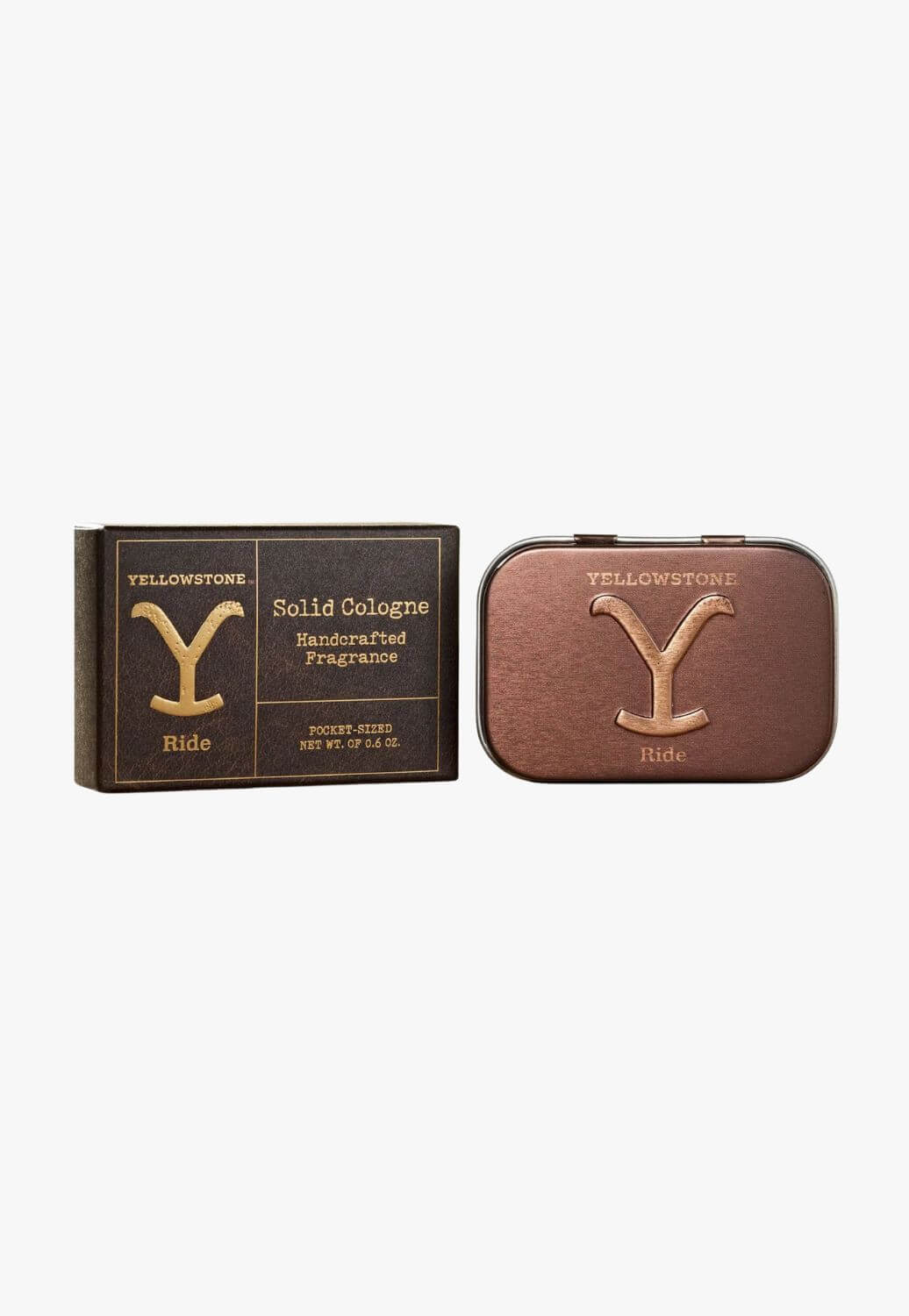 Tru Western Mens Yellowstone Ride Solid Cologne 0.6oz