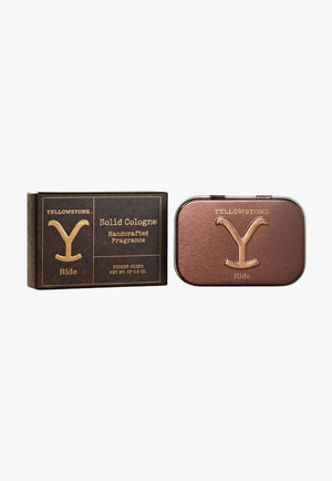 Tru Western Mens Yellowstone Ride Solid Cologne 0.6oz